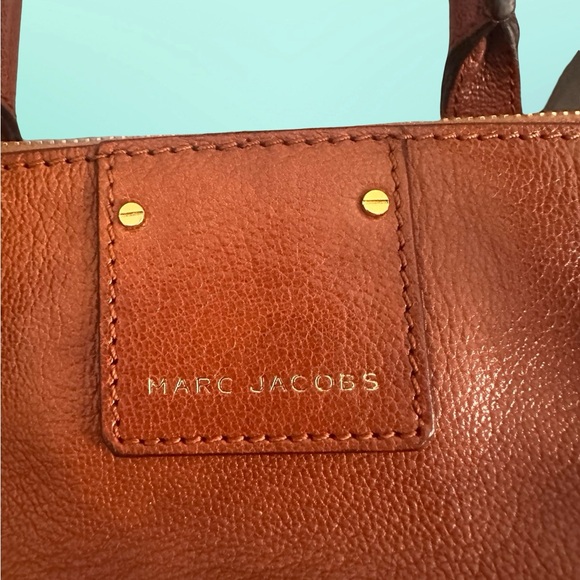 Marc Jacobs Tan Leather Satchel and free charm - Picture 4 of 16